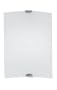 Eglo  85074A Fondo, Nickel/Frosted Opal, 1-Light Track Light Fixture