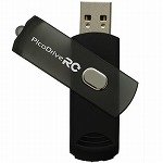 グリーンハウス 誤消去防止スイッチ付きキャップレス USBフラッシュメモリ4GB GH-UFD4GRC