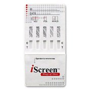 iScreen 8 Panel Urine Drug Test Kit (COC/THC/OPI/AMP/mAMP/PCP/BZO/BAR) (25)