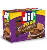 Cheap Deals on Jif to Go Chocolate Silk Peanut Butter & Chocolate Flavored Spread 8-1.5 oz. Cups (Pack of 6) by Jif to Go