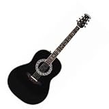 1777 Acoustic Electric Guitar Black