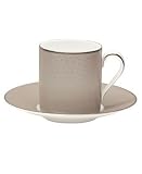 Monique Lhuillier for Royal Doulton Femme Fatale Espresso Cup and Saucer Set