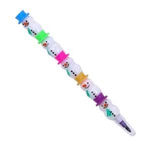 Snowman Pop A Point Crayons