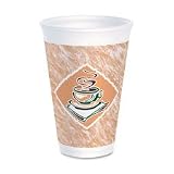 DRC16X16G - Foam Cups, 16 oz., 1000/CT