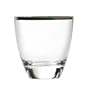 Mikasa Classic Platinum Double Old-Fashioneds Glasses Set of 2