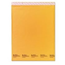Sealed Air 32318 Sealed Air Bubble Wrap Shipping Envelope, Satin, 14 1/2 x 20, Gold Kft, 10/bx