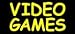 Video Games Simulated Neon Sign 12 x 27