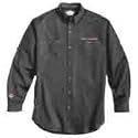 Harley-Davidson&reg; Men's Black Long Sleeve Shirt, Corporate Style. Embroidery. 99001-07VM