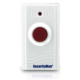 SecurityMan SM89 Wireless Panic Button for Air-Alarm1 and Air-AlarmII - White SecurityMan SM89 Wireless Panic Button for Air-Alarm1 and Air-AlarmII - White