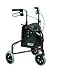 Winnie Go-Lite Deluxe 3 Wheel Rollator - Flame Blue