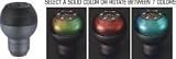 Pilot Motorsports PM-2105M Manual Shift Knob, Seven Color Mesh