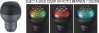 Pilot Motorsports PM-2105M Manual Shift Knob, Seven Color Mesh