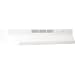 Broan 412401 24 In. White Non-Ducted Range Hood
