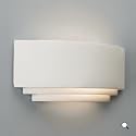Astro 0423 E27 Amalfi Wall Light excluding 1 x 60W 230 V Bulb, Natural Ceramic