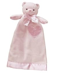 Lovie Babies (small)- Pink Bear Security Blanket Plush