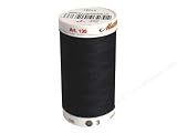 Mettler Cotton Machine Quilting Thread 500 yd Size 40 Black