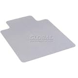 46W X 60L Chair Mat W/ 25 X 12 Lip For Hard Floor