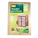 WOODEN GREENHOUSE (Catalog Category: Lawn & Garden: Seed & Soil:SOIL & SOIL AMENDMENTS)