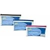 Helix Pencil Case PVC Coloured Zip 200x125mm Clear Assorted Ref M77040