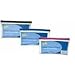 Helix Pencil Case PVC Coloured Zip 200x125mm Clear Assorted Ref M77040
