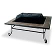 Rectangular Firepit With Ceramic Tile