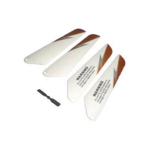 Improved Replacement Main Blades And Tail For 9098 Double Horse Gyro Helicopter Improved Replacement Main Blades And Tail For 9098 Double Horse Gyro Helicopter