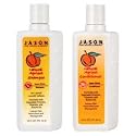 Shampoo & Conditioner Apricot Combo - 16+16 oz., (JASON NATURAL PRODUCTS)