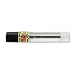 Pentel(R) Super Hi-Polymer(R) Leads, 0.5 mm, 2H, Hard, Black, Tube Of 12