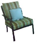 AGIO INTERNATIONAL CO., INC 30-10680 Monaco Right Arm Chair (2 pack)