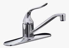 Kohler Single Handle Kitchen Faucet K-15171-FT-CP