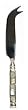 Decorative Cheese Knife With Inlaid Mother of Pearl Handles Set / 2