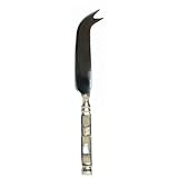 Decorative Cheese Knife With Inlaid Mother of Pearl Handles Set 2 by Traders and Company