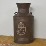 azi-azi ガーデン雑貨 ミルク缶/L BW-113