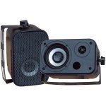 3.5 Black 300-Watt Indoor/Outdoor Waterproof Spe