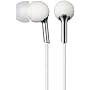 Sony Mdr-Ex55/Whi Ex Earbuds Headphones with Silicon Housing (White)