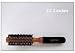 This round brush has been created by hairdressers to address course hair. It is easy for anyone to use and does not get stuck in hair.