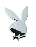 Review Sumex  / 'Bunny' Chrome Car Badge/ Emblem