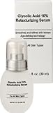 Glycolic Acid 10% Retexturizing Serum Anti Aging Skin Care Age Skin Saver 21I4dxuy1DL. SL160 Glycolic Acid 10% Retexturizing Serum Anti Aging Skin Care Age Skin Saver