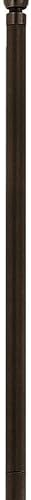 Savoy House Lighting 7-EXTLG-SN Pendant with 9.5-Inch Extension Rod, Satin Nickel Finish
