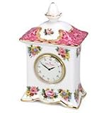 Royal Albert Lady Carlyle Carriage Desk Clock