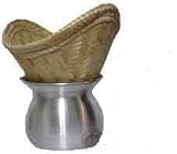 Thai Sticky rice steaming pot and basket by Importfood Big Save