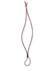 Authentic Chamilia Silver Red Silk Valentines Day 2011 Necklace Set - Retired