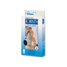 Jobst UltraSheer Knee High Support Stockings 15-20 mmHg, Beige - Large