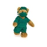 Plushland Doctor Bear 8"