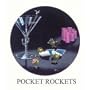 Pocket Rockets Michael Godard Neon Clock (purple or blue)