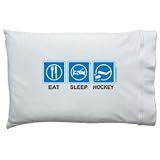 Eat, Sleep, Hockey Pillowcase