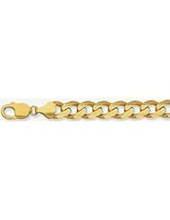 11mm Concave Curb Chain 26"