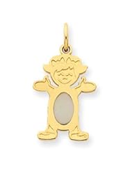 Genuine IceCarats Designer Jewelry Gift 14K Girl 6X4 Oval Genuine Opal-October