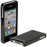 Scosche Polycarbonate Case with a Genuine Leather Exterior for the New iPhone 4/4S - Verizon and AT&T