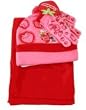 Berrt Cool Strawberry Shortcake Winter set- Gloves Scarf & Winter Hat
